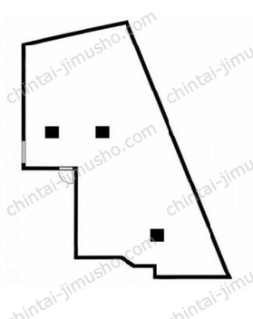 レインボー591ビルの間取図