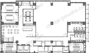 tanosio shin-yokohama7Fの間取図