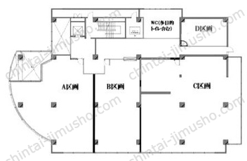 OSJ成瀬ビル（ユニゾ成瀬ビル）の間取図