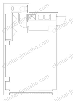 駒込NACビル1階の間取図