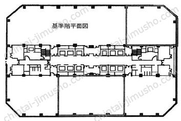 幕張テクノガーデン　B棟の間取図