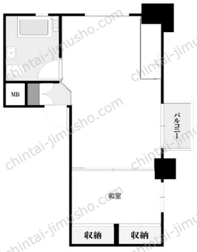 カーサ青葉台の間取図
