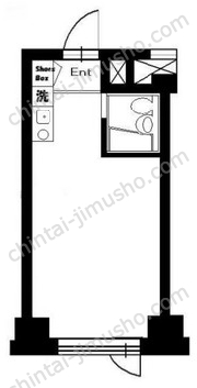 山王アーバンライフの間取図