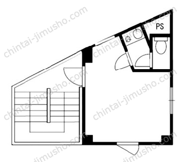 目白台Bld3階の間取図