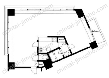 フェリーチェ横浜3階の間取図