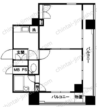 セントヒルズ代々木ビル／内海ビルの間取図