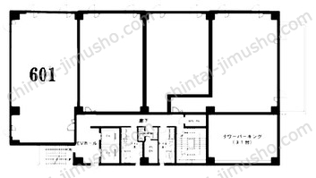 本厚木トーセイビルⅡの間取図