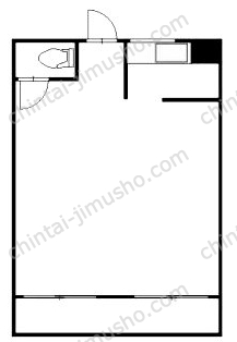 中銀松戸マンシオン2階の間取図