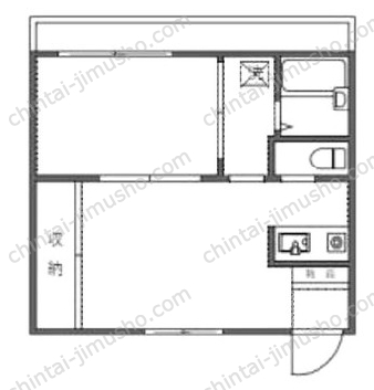 近富マンションの間取図