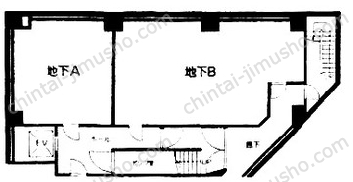 フタバソシアルビルの間取図