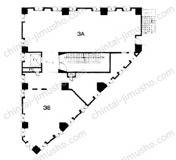 フタバソシアルビルの間取図