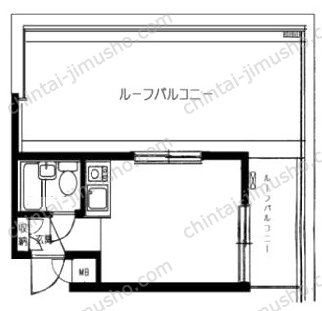 渋谷ダイカンプラザシティ5階の間取図