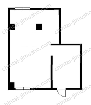 ベルメゾンヤスダ1階の間取図