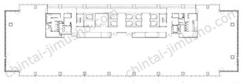 渋谷ソラスタ／ビジネスエアポート渋谷南平台の間取図