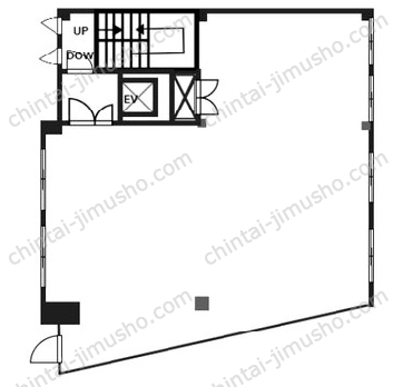 Adachi Box Clinic／アダチ ボックス クリニック2階の間取図