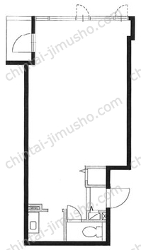 横浜NSビルの間取図