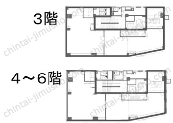 good office品川の間取図