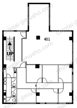 SANSAN千石第一ビル4階の間取図