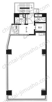 日企栄町ビルディングの間取図