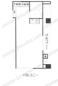 日信ビルの間取図