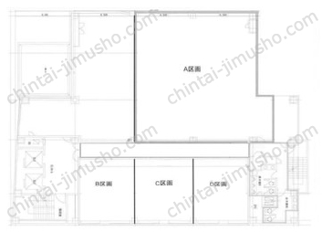 紙パルプ会館9階の間取図