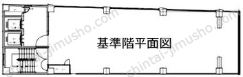 N8（エヌエイト）8階の間取図