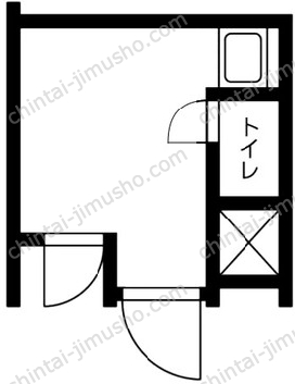 マンション小石川台1階の間取図