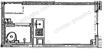 東栄ビル4Fの間取図