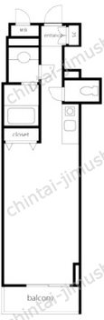 VORT銀座residenceの間取図