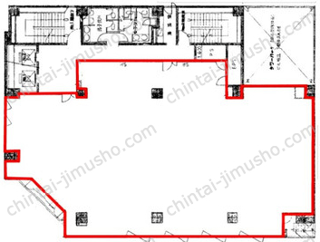 Yokohama Bayside Buildingの間取図
