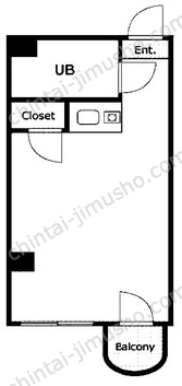 雑司が谷グリーンハイツ1Fの間取図