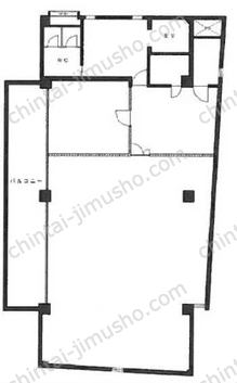 矢萩第二ビル6階の間取図