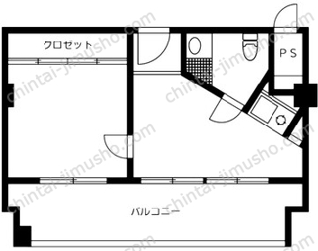 たつむら青山マンションの間取図