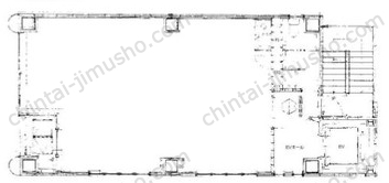 横浜フジタビル3階の間取図