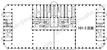 新宿アイランドタワーの間取図