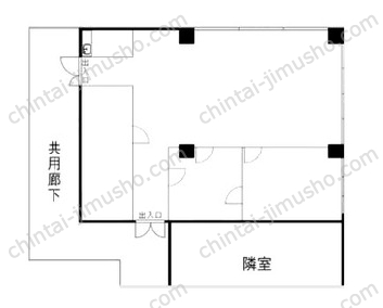 メゾンリバーサイド2号棟3階の間取図