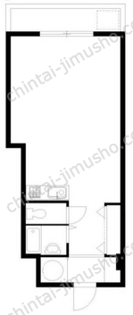 ハミルトンプラザ5階の間取図