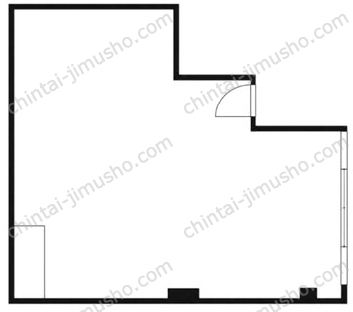 六本木メイフラワーハウス2階の間取図