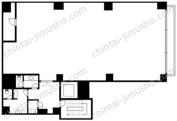 イーグル浜松町ビル／天翔オフィス浜松町大門の間取図