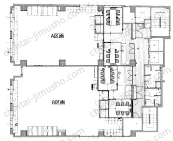 平河町フロントビル4Fの間取図