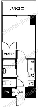 マーロン明神町の間取図