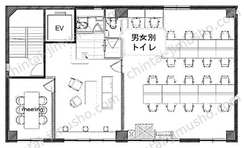 M．BALANCE+KUDAN2階の間取図