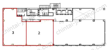 大宮下町1丁目ビル2階の間取図