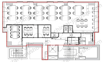新宿御苑フロント2Fの間取図