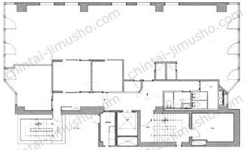 新宿御苑フロント7階の間取図