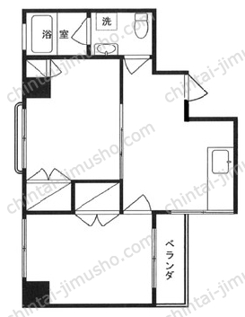 メゾン戸田3階の間取図