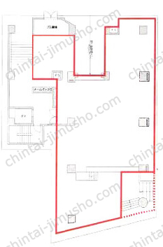 ブルックサイド水天宮前1Fの間取図