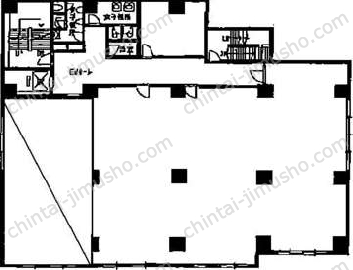 いちご聖坂ビルの間取図