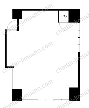 日神ビル関内1階の間取図