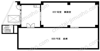 神楽坂ホワイトコートB1Fの間取図
